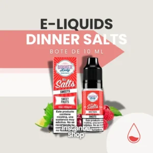 Sweet Fruits NIC SALT de Dinner Lady – Sales de Nicotina