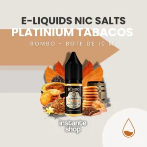 ➤【Platinium Tabaco Cookies Supra】10ml | By Bombo