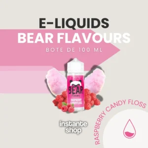 100ml Raspberry y candyfloss Bear Flavors