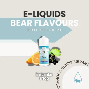 100ml Orange y blackcurrant Bear Flavors